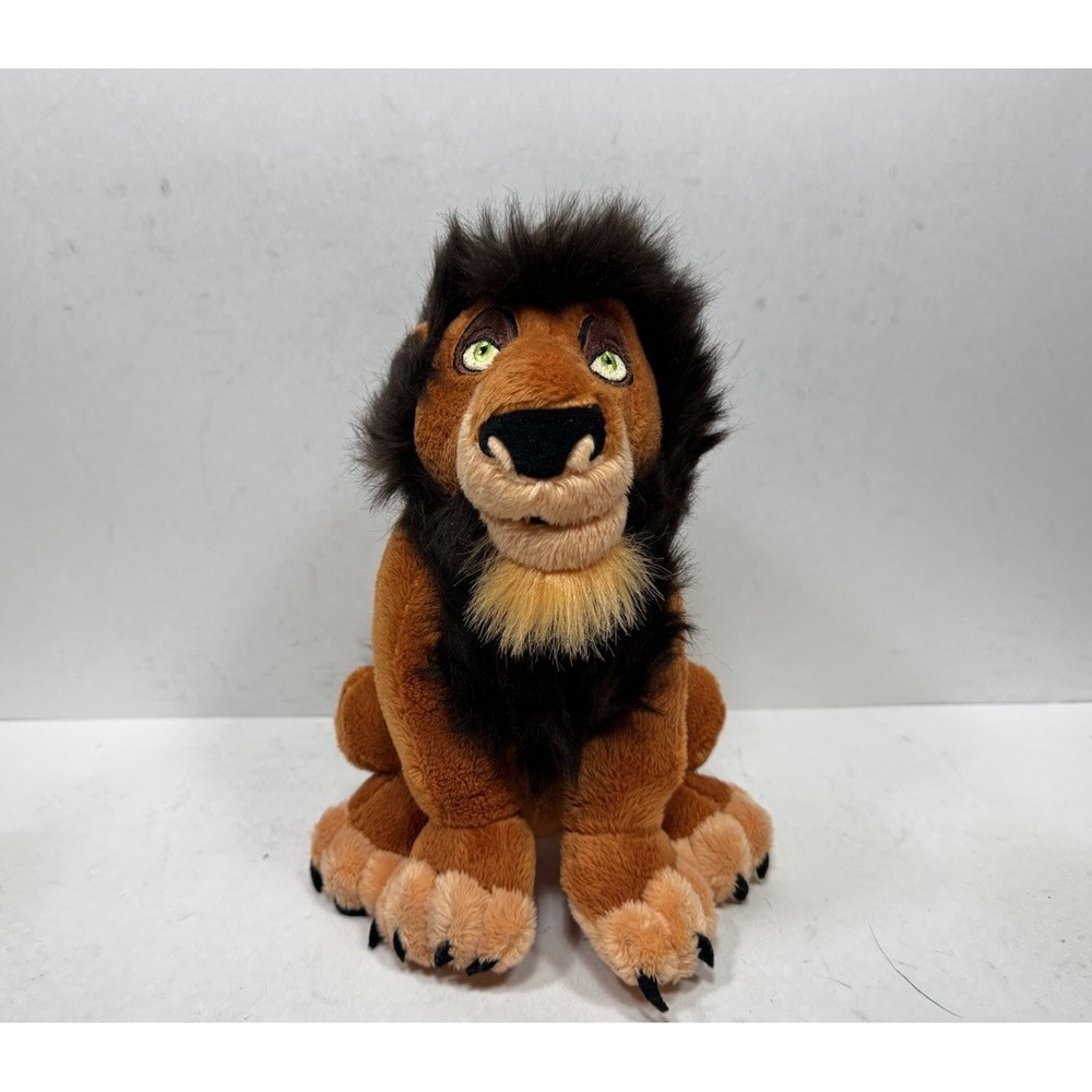 Disney Parks The Lion King Scar Plush 9" Animal Villain Doll Stuffed Animal